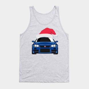 Merry Christmas { Skyline GTR R34 } Tank Top